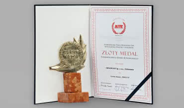 Złoty medal dla okna Prolux